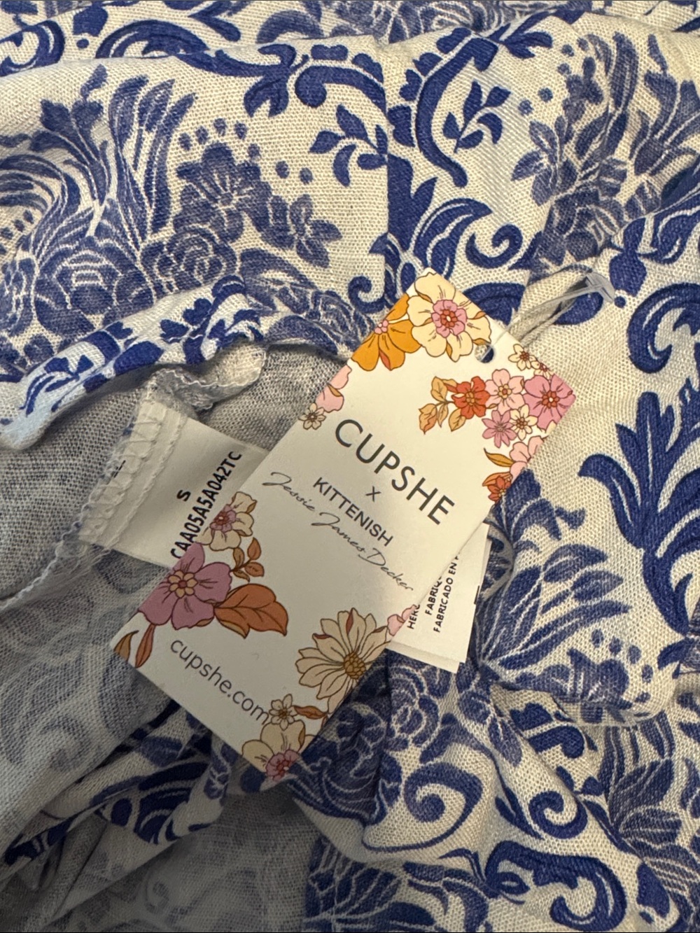 Cupshe Summer Serenade Ornate Maxi Dress - Picture 2 of 6